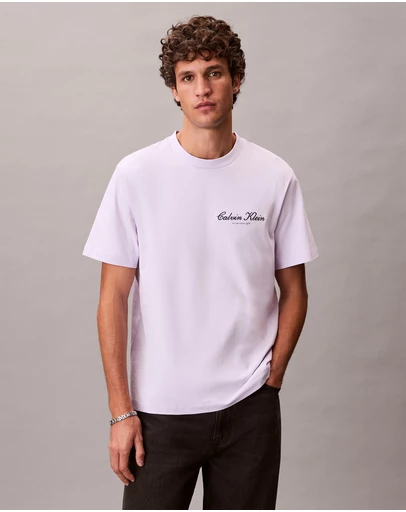 Calvin Klein Jeans - Script Logo Graphic Classic T-Shirt