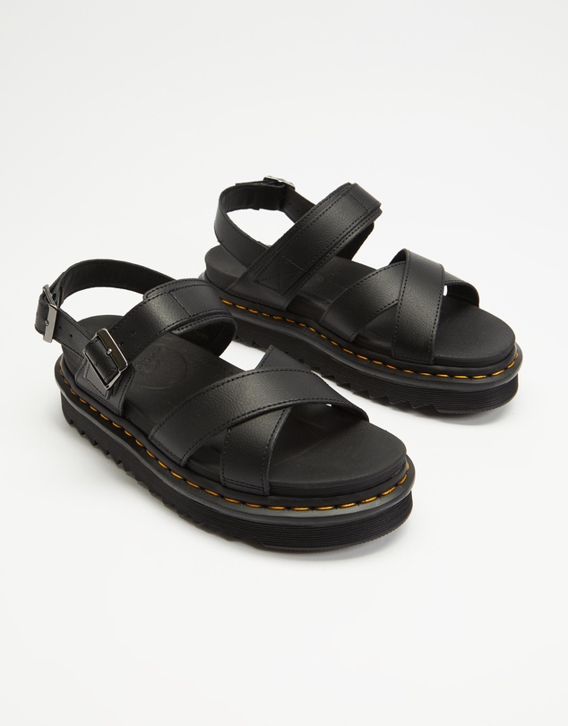 Dr Martens - Voss II Cross Strap Sandals - Women's