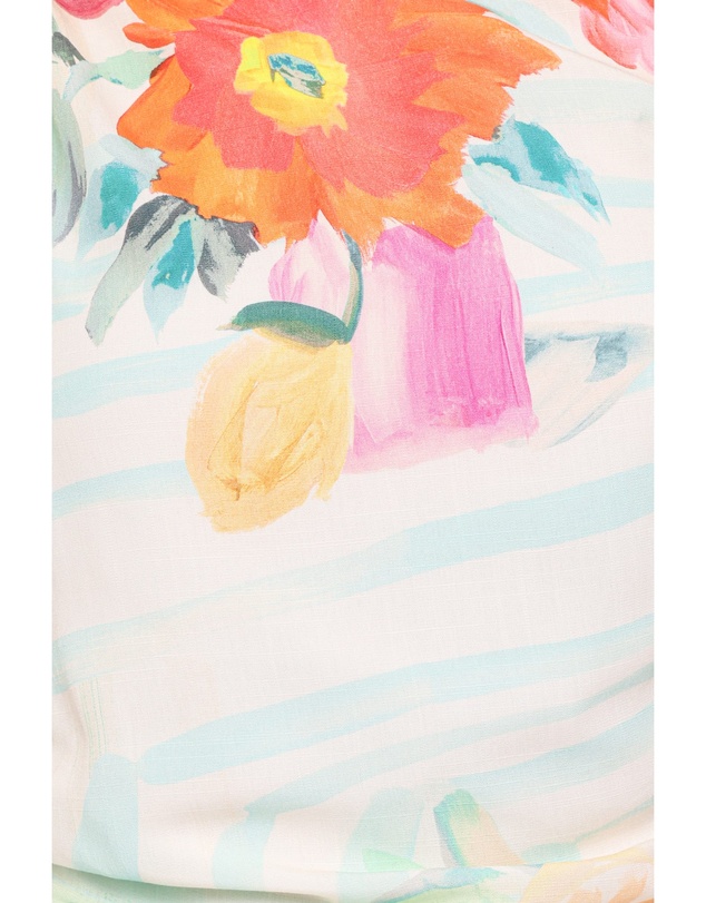 Petal & Pup - Elvira Mini Dress - Blue Alfresco Floral