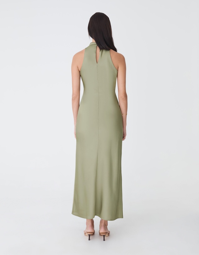 Forcast - Delilah Bias Satin Dress