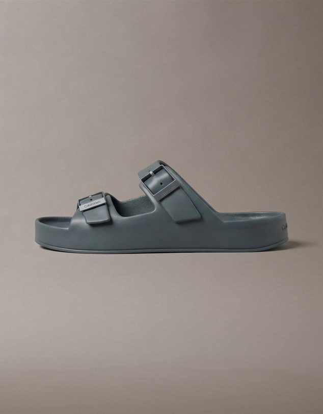 Calvin Klein - Paco Contoured Buckle Sandals