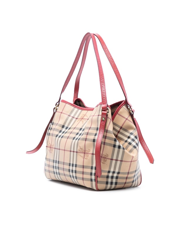 Pre-Loved by Azura Reborn - Pre-Loved Small Haymarket Check Coated Canvas Canterbury Tote