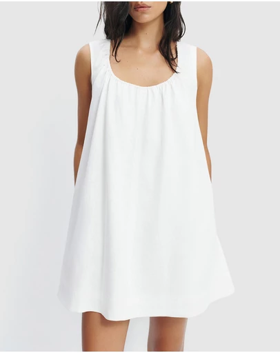 Aje Studio - Corine Linen Mini Dress