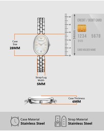 Emporio Armani - Silver Tone Analogue Watch