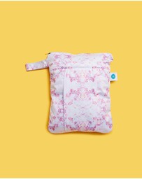 itti bitti - Double Pocket Wetbag - Coral Swirl