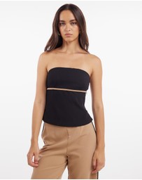 Dazie - Style Queen Strapless Top