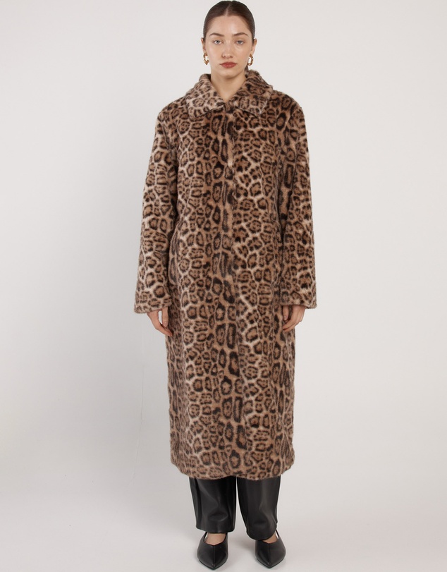 Fate + Becker - Amaya Animal Print Coat