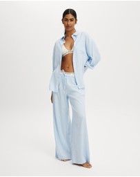 Cotton On Body - Cloud Soft Flannel Wide Leg Pant