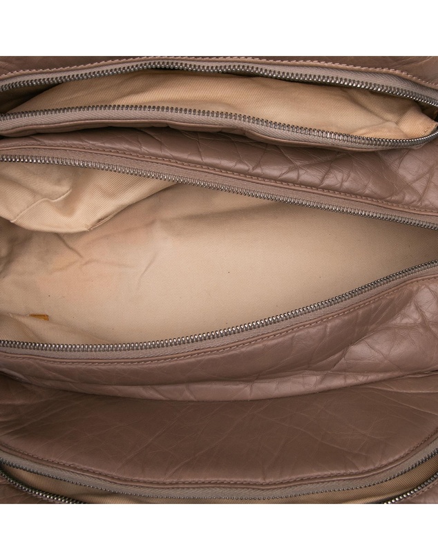 Pre-Loved by Azura Reborn - Pre-Loved Distressed Lambskin Lady Braid Bowler Bag
