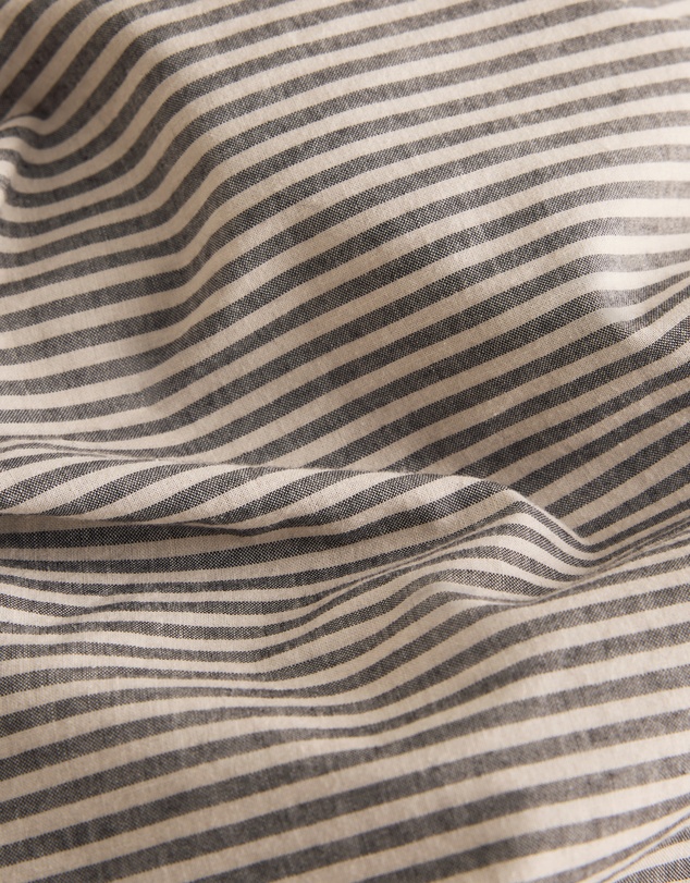 Country Road - Brae Australian Cotton Stripe Queen Flat Sheet