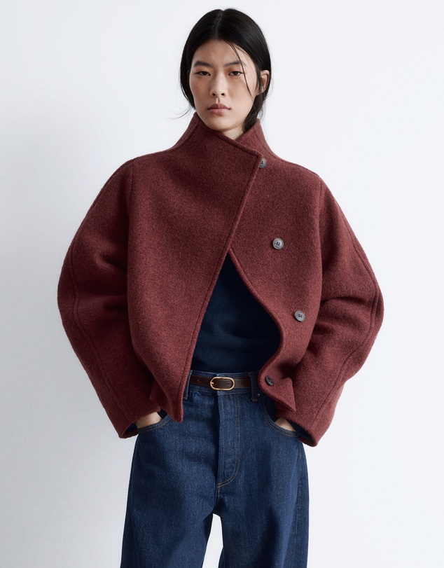 & Other Stories - Asymmetric Wool Jacket