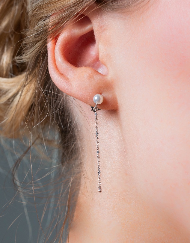 Georgini - Globe Silver Earrings