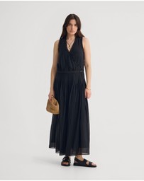 Oxford - Alina Pleated Skirt Dress