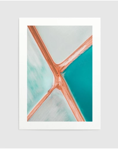 Olive et Oriel - Salt Fields III Art Print