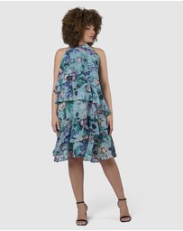 Pink Dusk by Curve Project - Raptures Kiss Dress