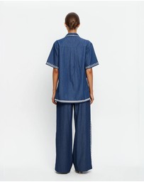 KIVARI - Emile Chambray Pants