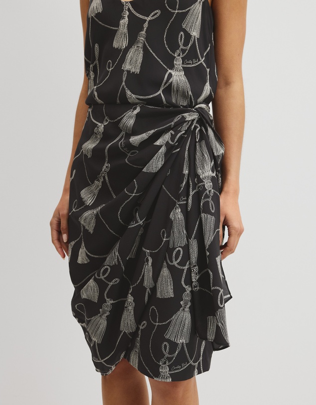 Country Road - Print Sarong Skirt