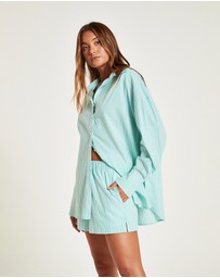 All Fenix - Lucia Striped Shorts