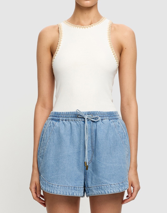 KIVARI - Emilie Denim Shorts
