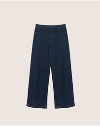 IDA+S - Mira Denim Straight-Leg Pants