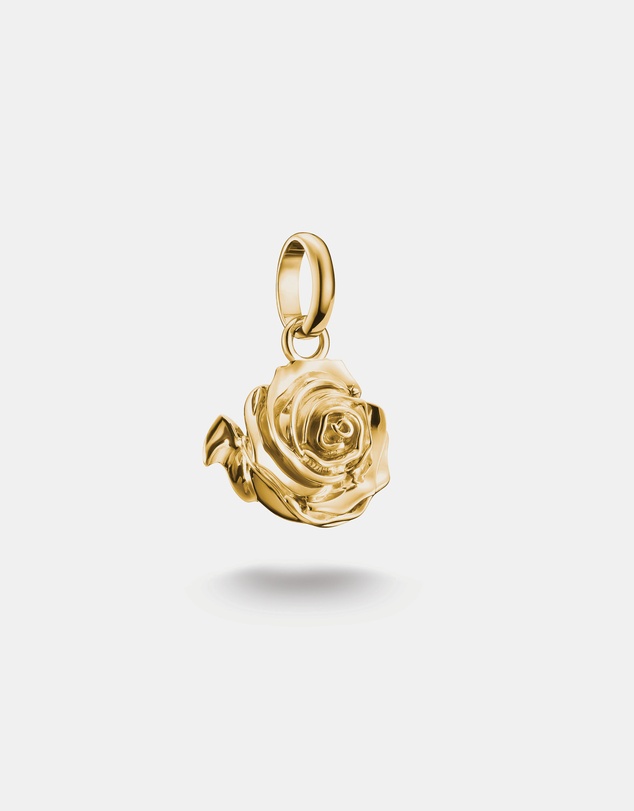 THOMAS SABO - THOMAS SABO Connect Charm rose blossom Gold