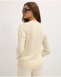 The Fated - Lena Boucle Knit Jumper