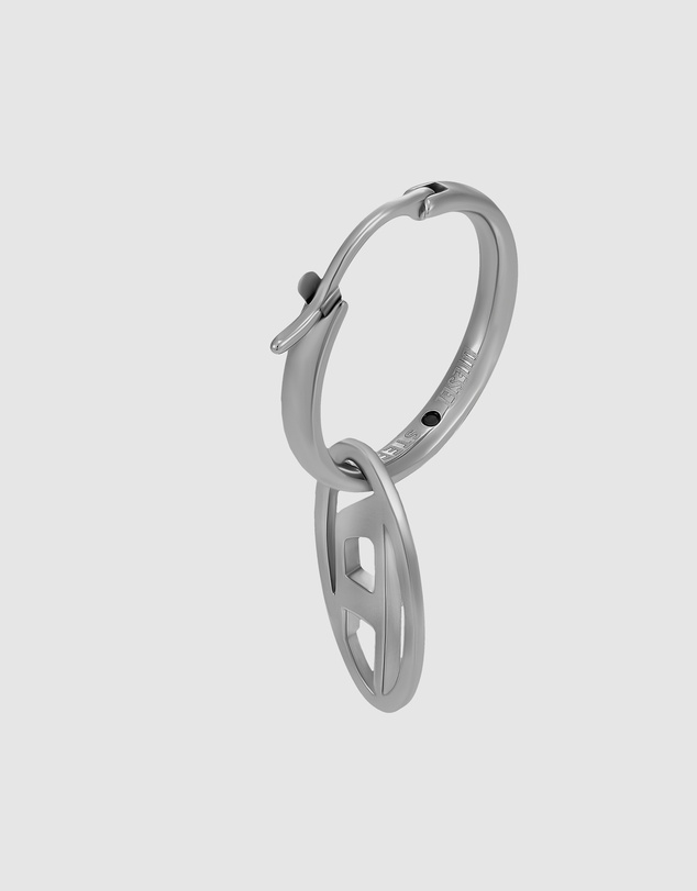 Diesel - Silver-Tone Earring