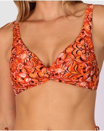 Baku Swimwear - Free Spirit D/DD Cup Twist Bikini Bra Top