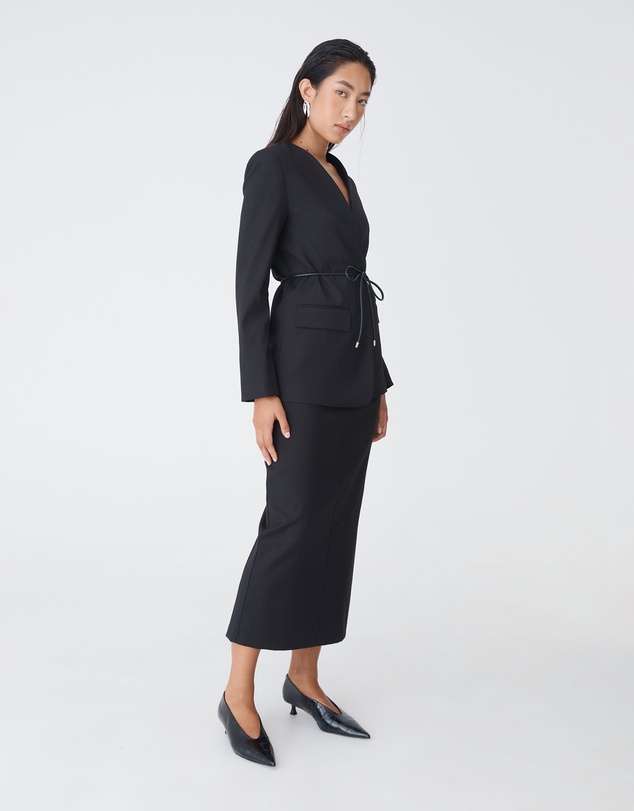 Forcast - Aaria Collarless Blazer