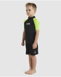 Billabong - Boys 0 to 7 All Day Arch Rash Vest