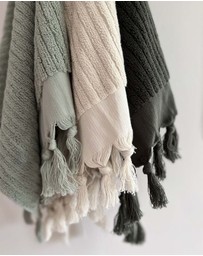 Aura Home - Paros Rib Towel Range