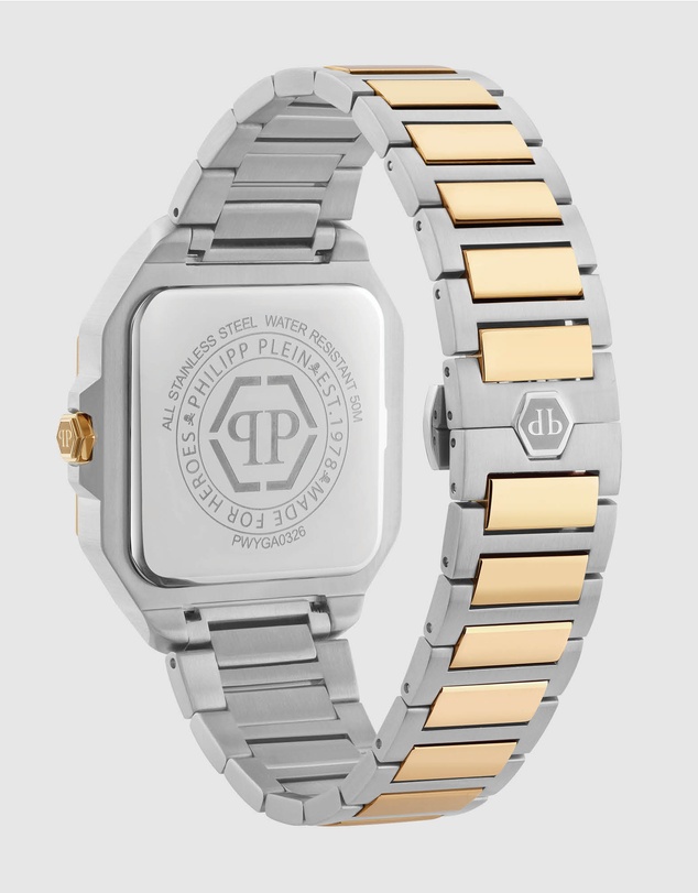 Philipp Plein - PLEIN EDGE 42mm Two-Tone Analogue Watch