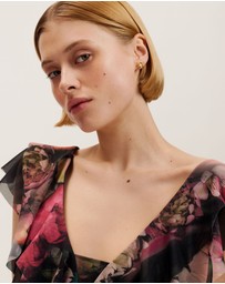 Ted Baker - Flo Pearl Flower Stud Earrings