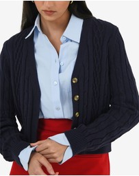 Forcast - Rhodes Cable Knit Cardigan