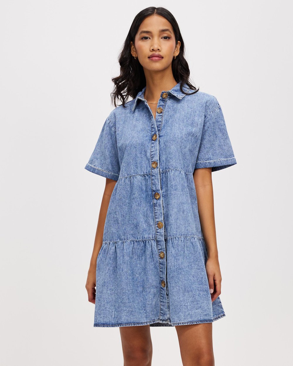 Darcy Denim Shirt Dress by Cotton On Petite Online | THE ICONIC | Australia