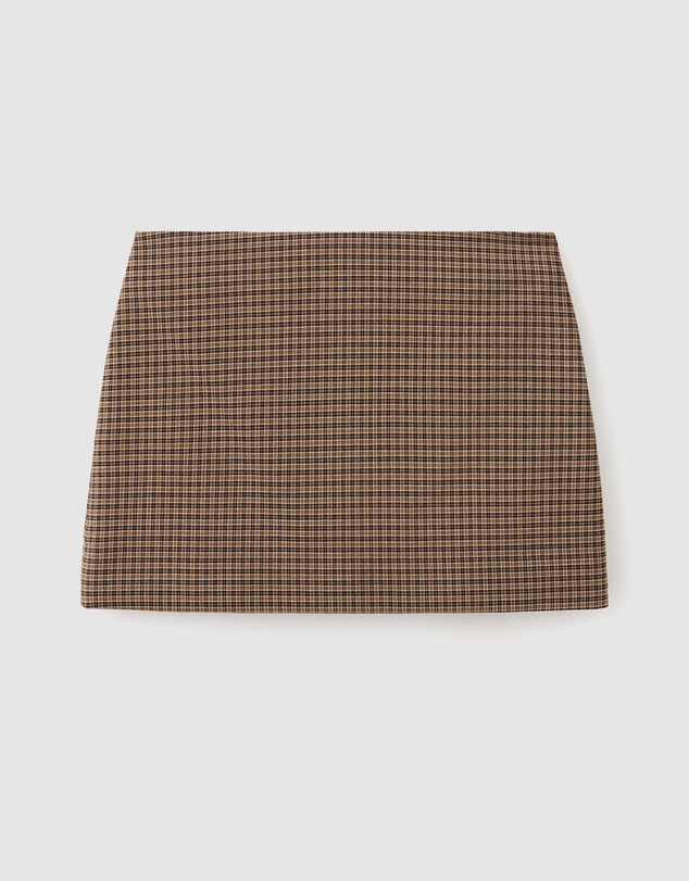 M.N.G - Short Check Skirt