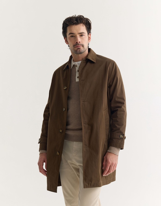 Oxford - Jay Cotton Twill Trench Coat