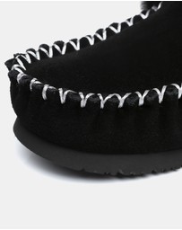 EVERAU - EverAU Ugg Popo Moccasin Sheepskin Upper Moccasins