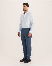 SABA - Lucian Cotton Linen Suit Pant