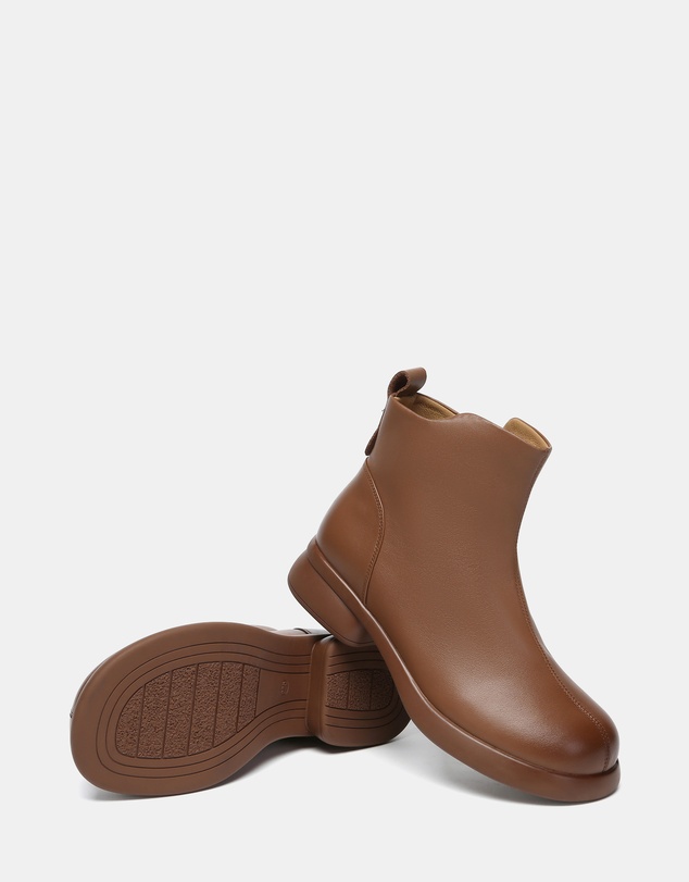 EVERAU - EverAU Ugg Chapple Cow Leather Upper Fashion Boots