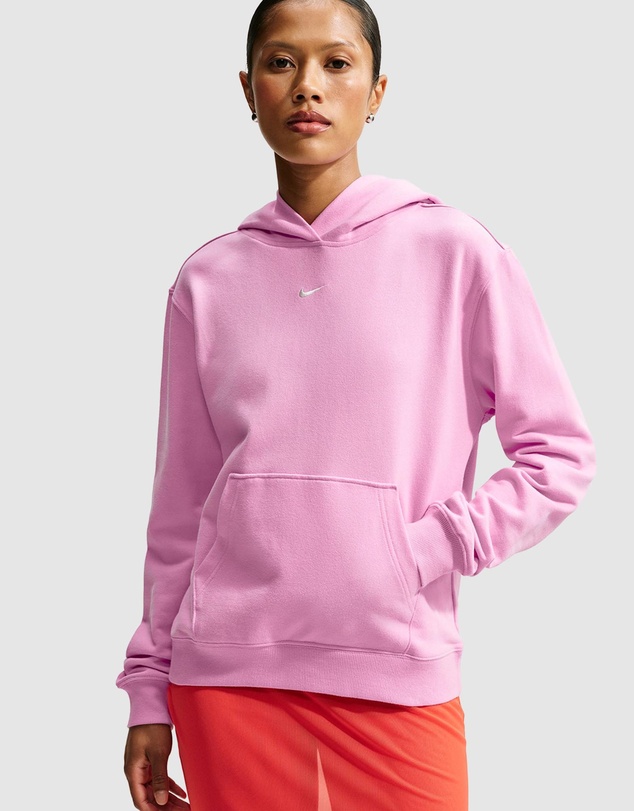 Nike - Studio Fleece Lightweight French Terry Pullover Hoodie