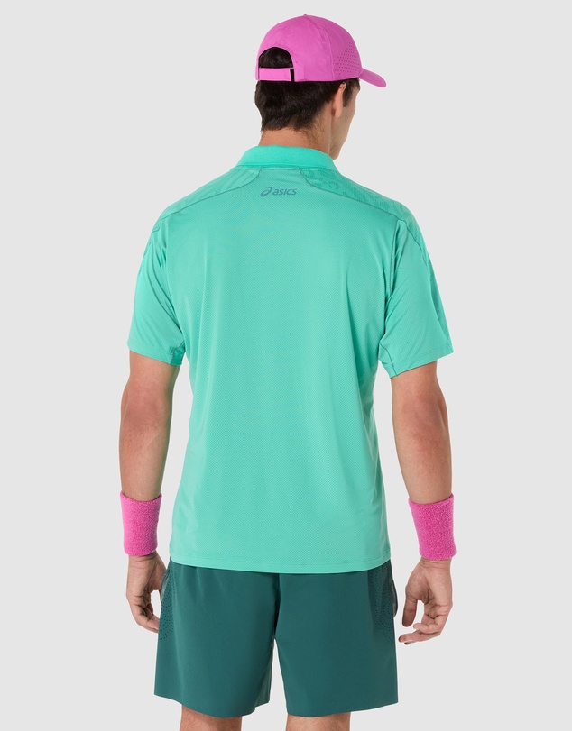 ASICS - Match Jacquard Polo Short Sleeved Top - Men's