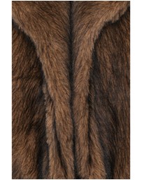 Petal & Pup - Carmie Fur Collared Jacket - Brown