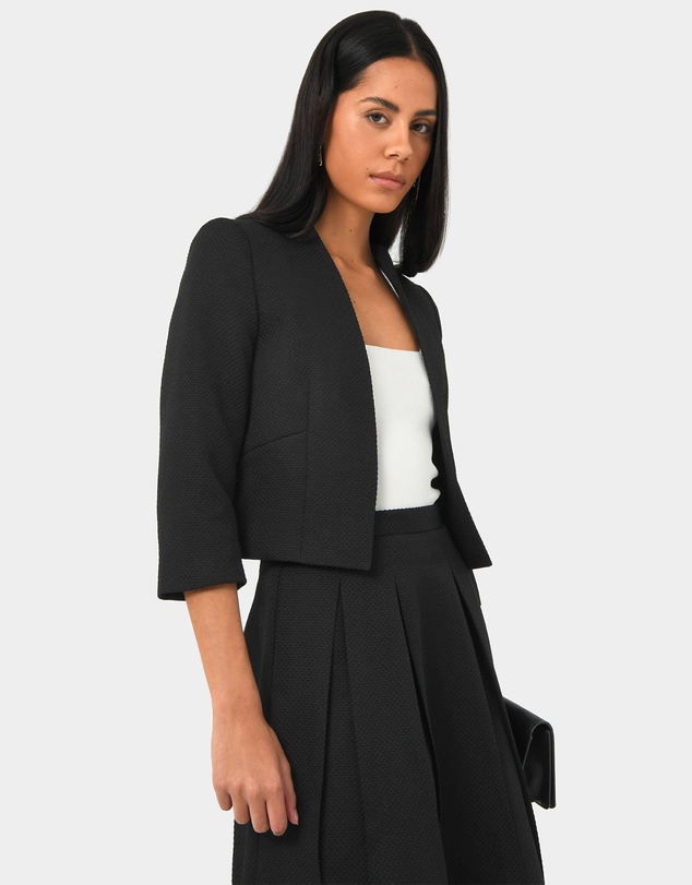 Forcast - Harriet Jacquard Crop Jacket