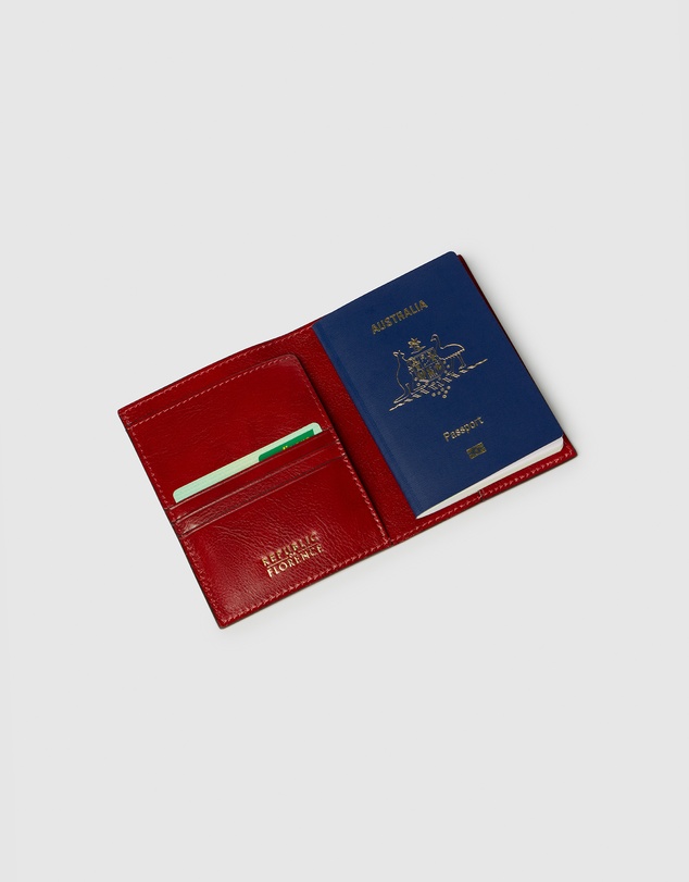 Republic of Florence - Passport Holder Red