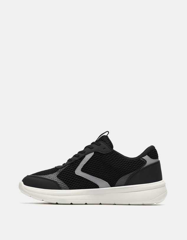 Clarks - Ezrinn Tie Black Combi
