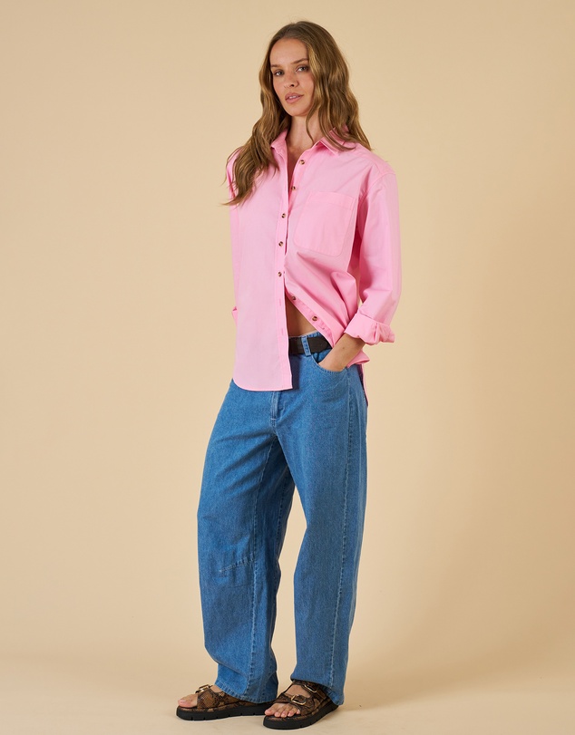 CAMIXA - Poppy Oversize Cotton Shirt
