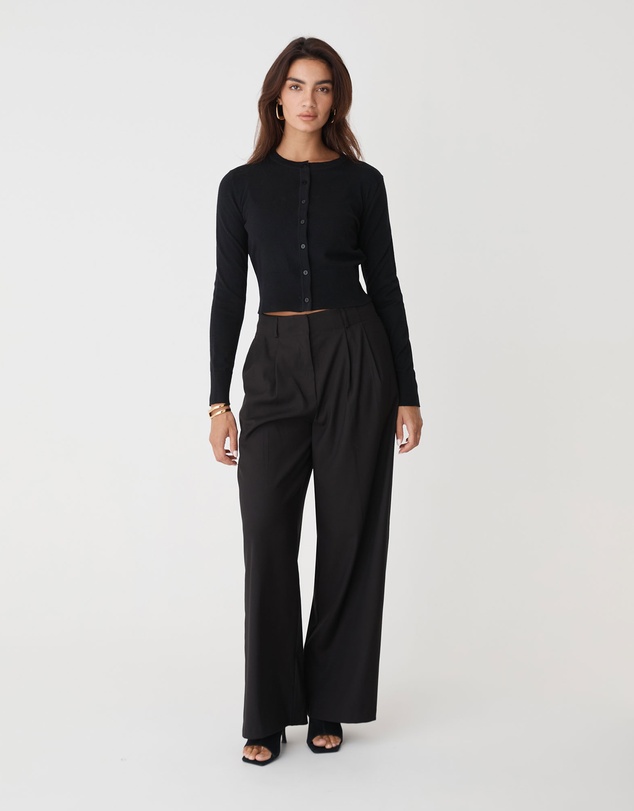 Forcast - Cassie Crew Neck Cardigan