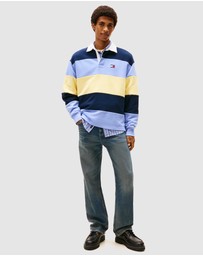 Tommy Jeans - Relaxed Badge Stripe Rugby