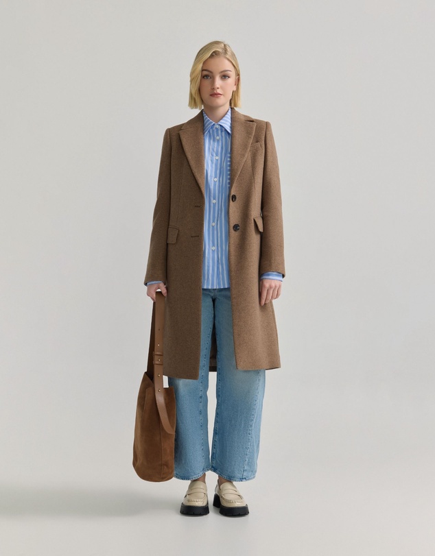 Oxford - Ruby Wool Coat
